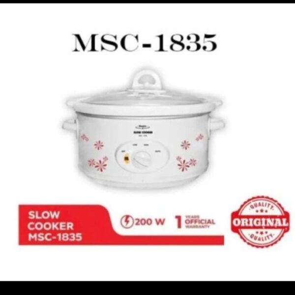 Maspion MSC-1835 Slow Cooker 3.5 Liter MSC1835