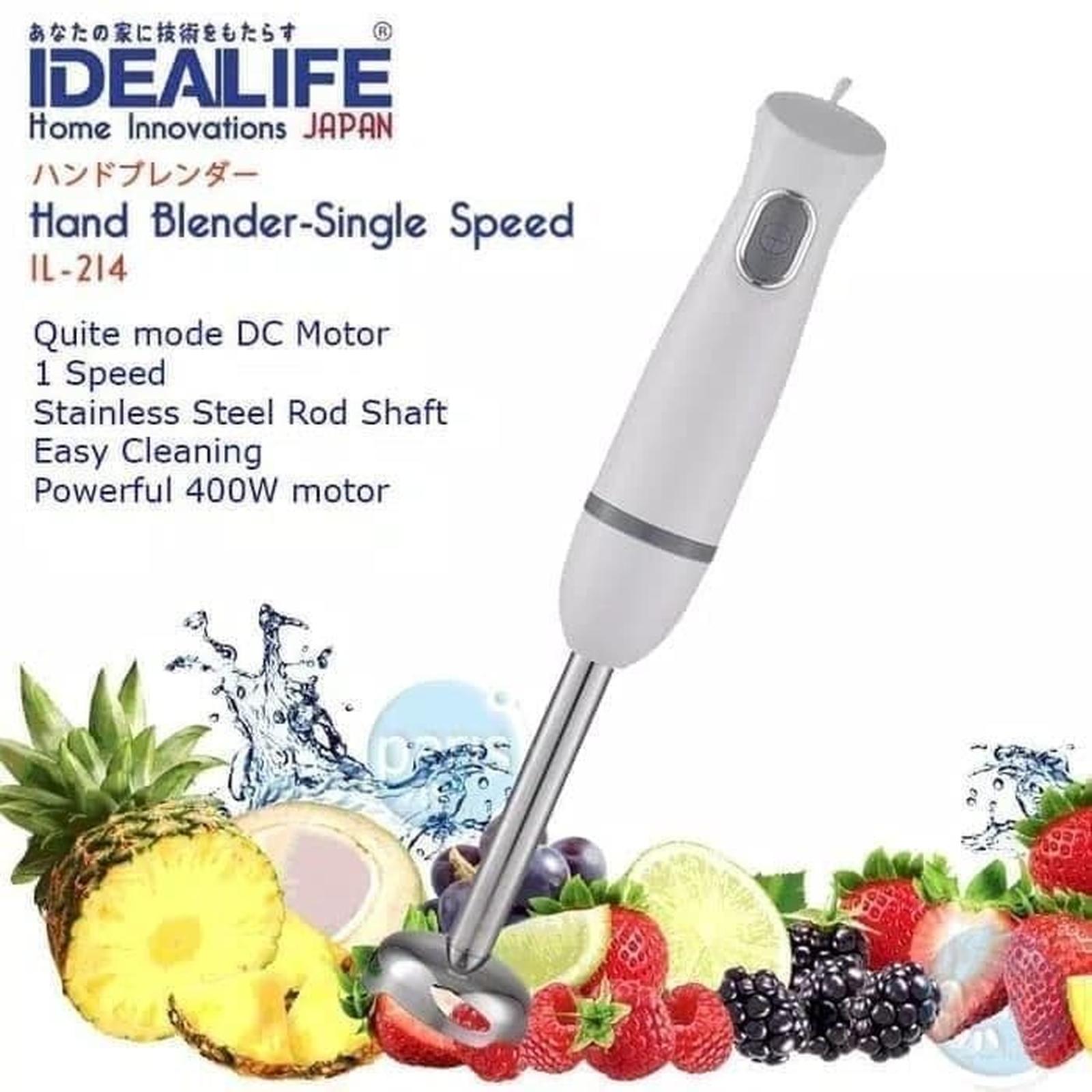 Hand Blender Tangan Idealife IL 214 Original Premium Quality Termurah