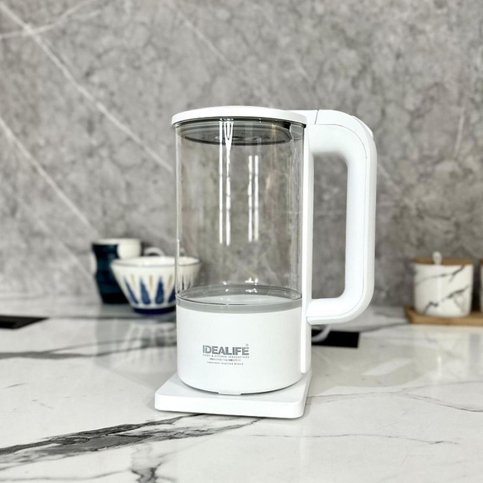 Idealife IL-113S Teko Listrik Kaca/ Ketel Listrik 1.2 Liter