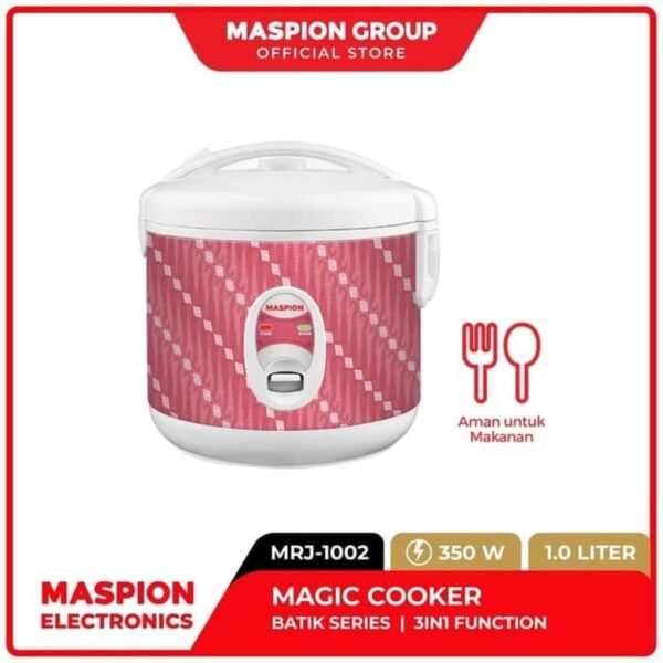 Maspion Magic Cooker MRJ-1002 Penanak Nasi 1.0 Liter