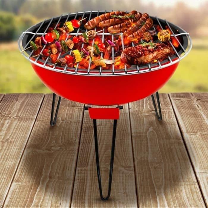 Maspion Mastro Grill / Alat Panggang Non Stick 38 Cm - Merah - Image 2
