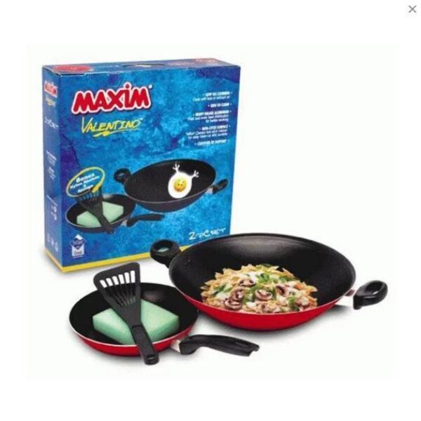 Maxim Valen Tino Set (Wajan+Teflon) Terlaris